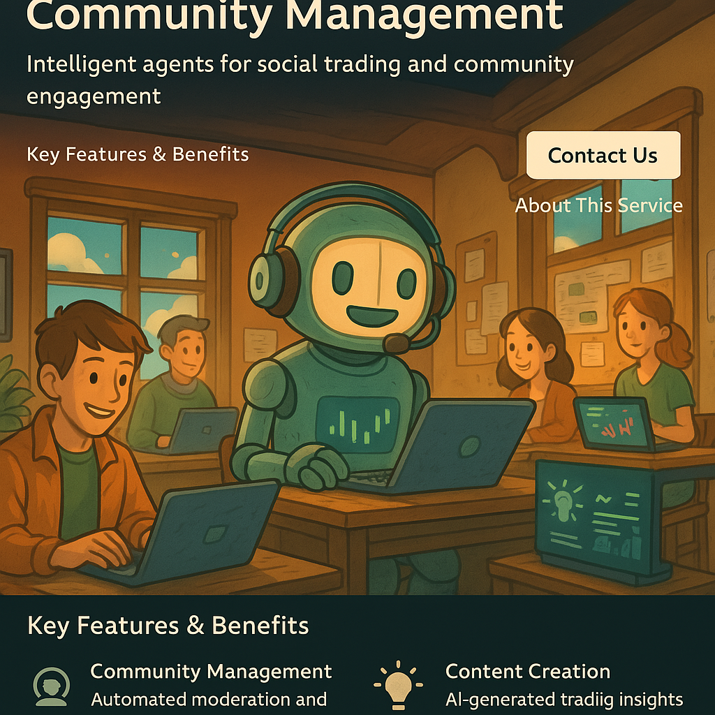 Social Trading Agents | AI-Powered Community Management